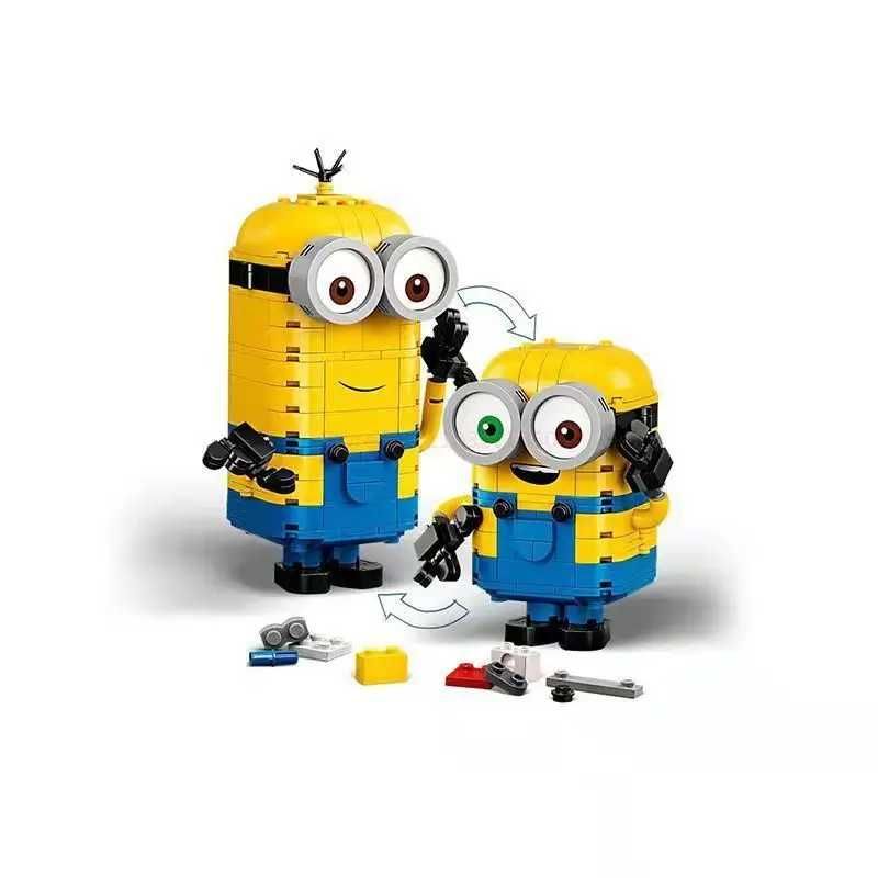 Конструктор Миньоны Міньйони та их дом Лего Lego 876дет