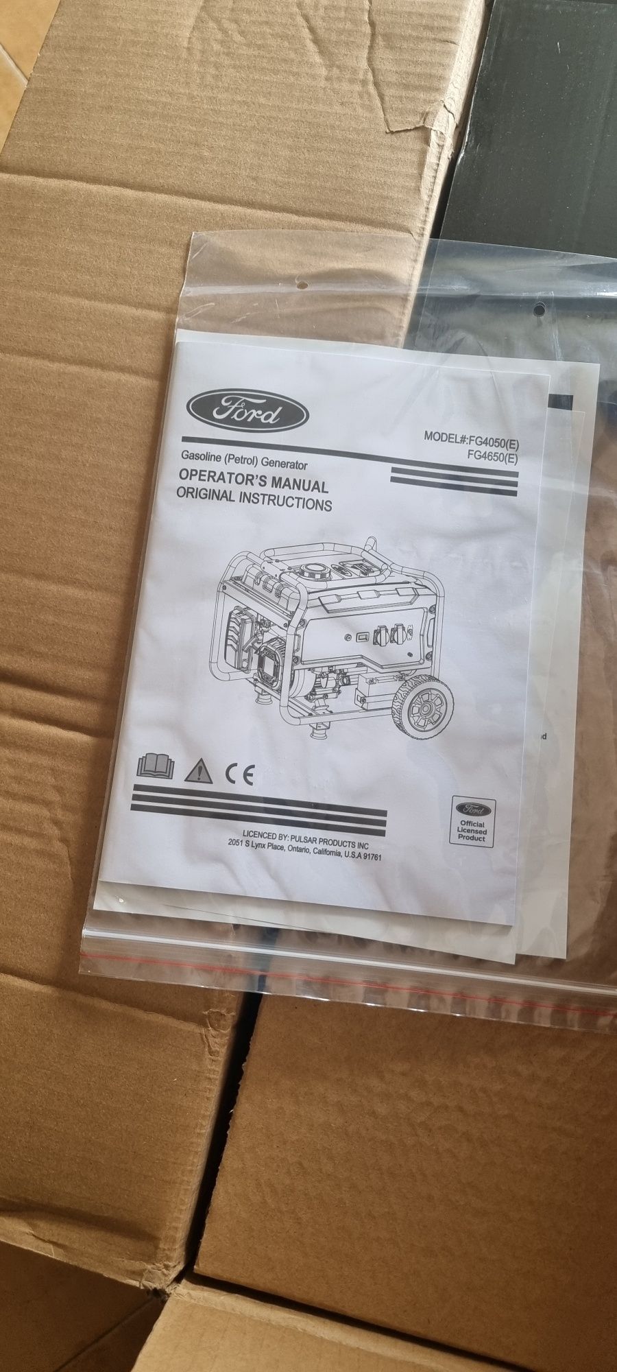 Gerador portátil Ford FG4050 novo