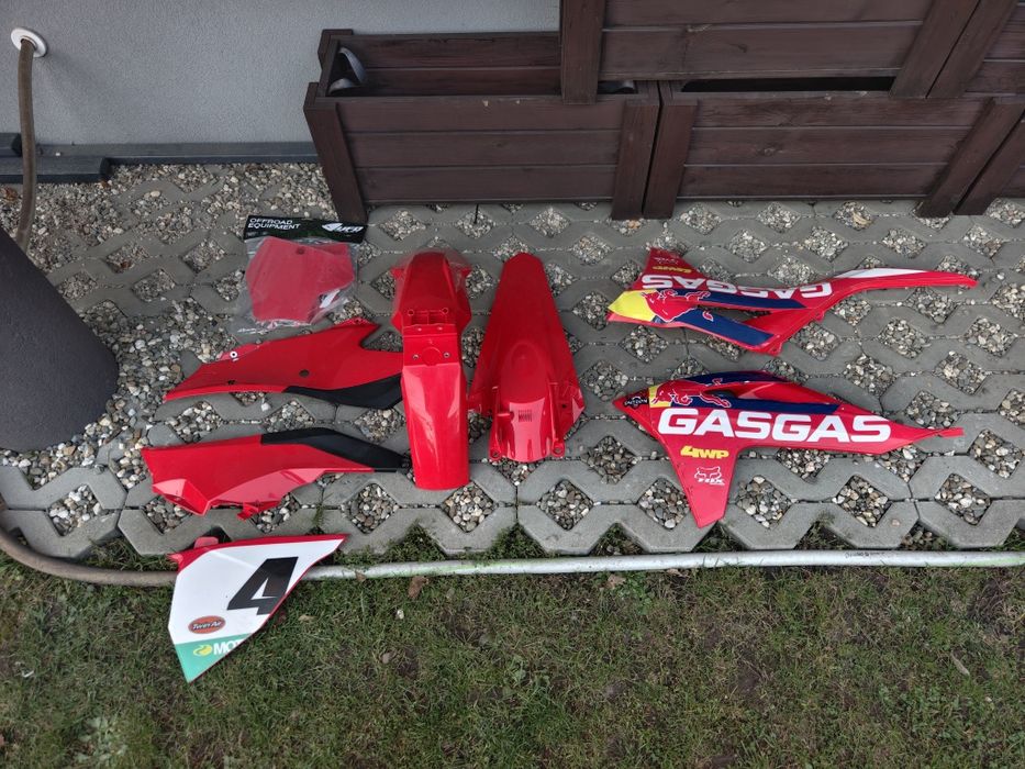 Plastiki Gas Gas EC MC 21-23 Tpi + Nowa Okleina