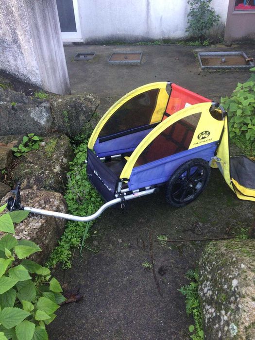 Atrelado de bicicleta para crianças BURLEY.