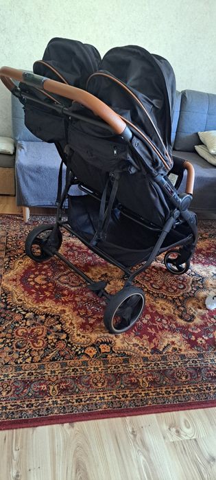 Coletto Enzo Twin Wózek Spacerowy Bliźniaczy dla Bliźniaków