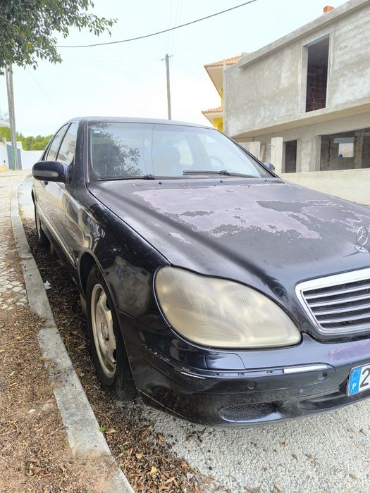 Mercedes S320  de 2001 avariado