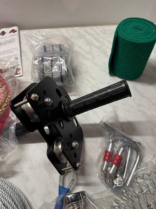 Wytrzymała Tyrolka Dla Dzieci Z Siedziskiem 120kg 30m