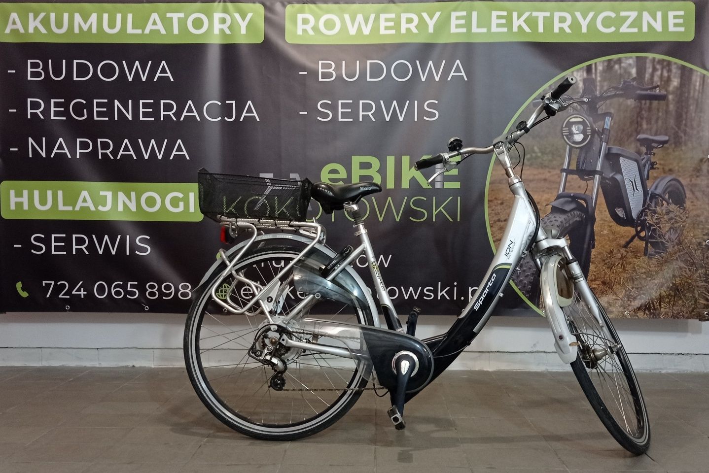 Rower elektryczny !!! E-BIKE 350W 21Ah Skuter 100km!!! Nowy akumulator