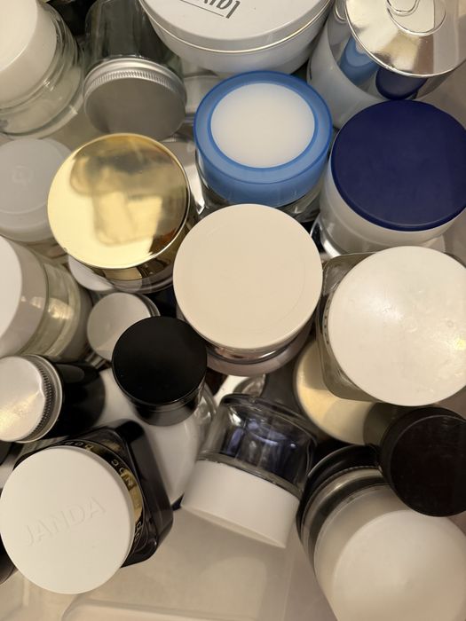 Słoiczki na krem dezodorant 10 szt po 1zł/szt