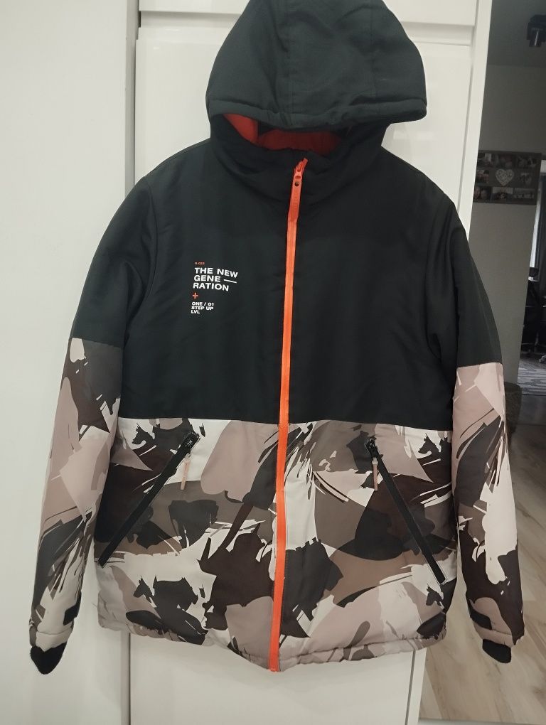 Kurtka zimowa parka Reserved 170 moro jak nowa