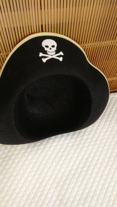 Fato Pirata Carnaval, 4-10 anos, NOVO