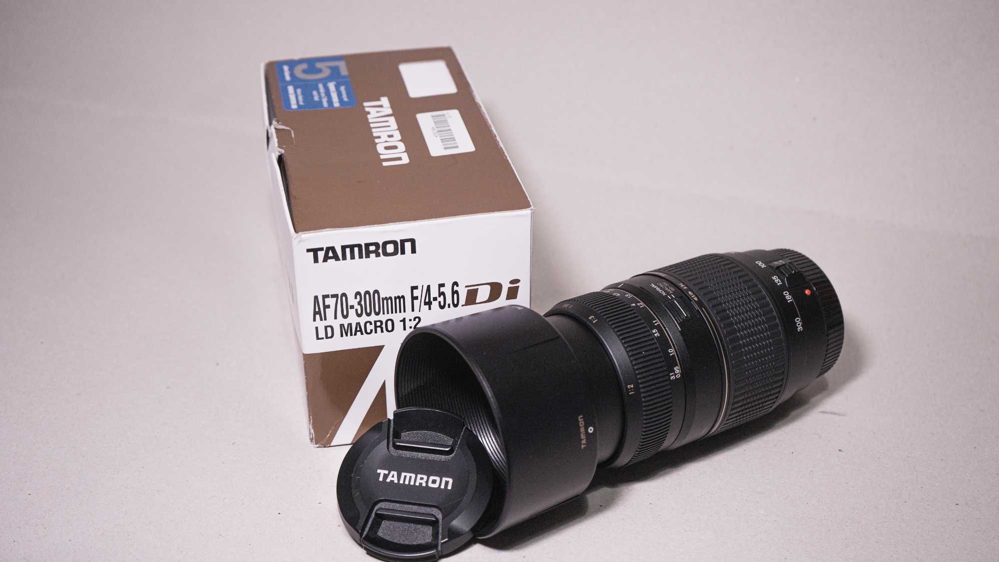 Objetiva AF 70-300mm F/4-5.6 Di LD Macro 1:2 Tamron