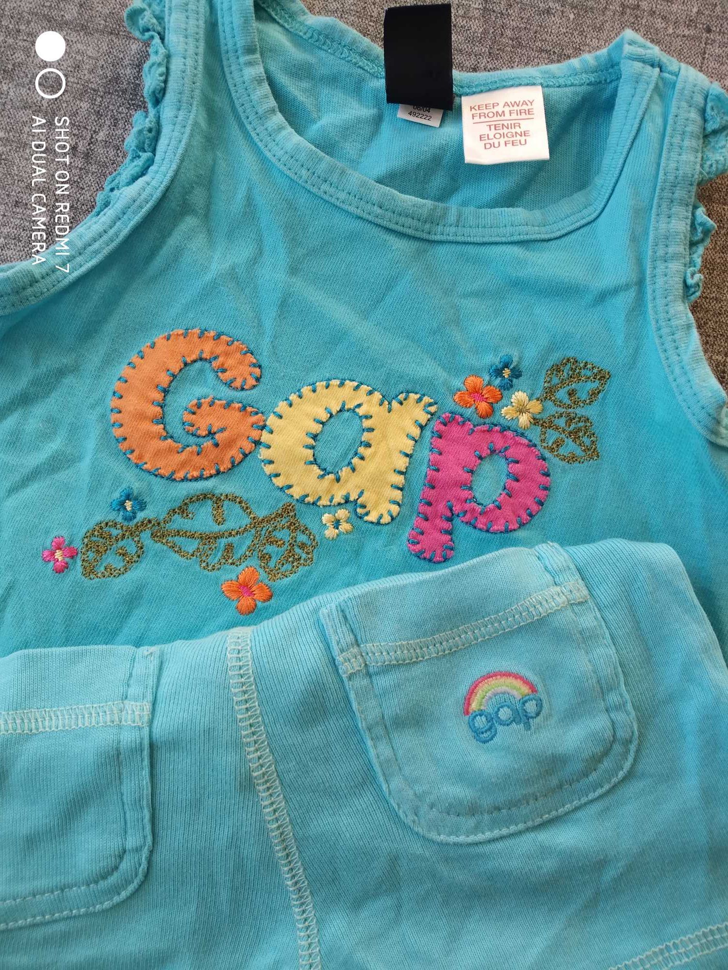 Zestaw niemowlęcy dla dziewczynki rozm 80cm[9-12mies]Baby Gap