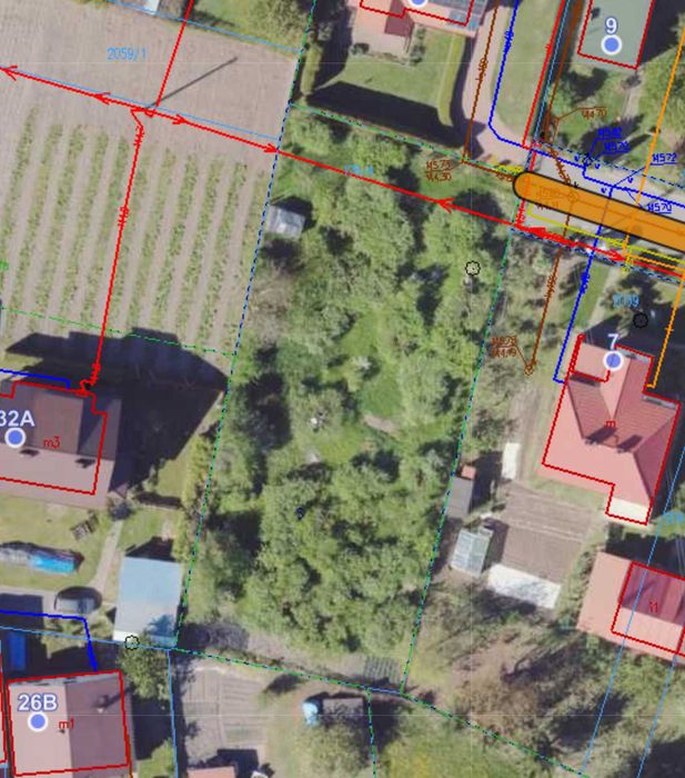 Działka budowlana 1400 m2 – ul. Witosa, Radzyń Podlaski
