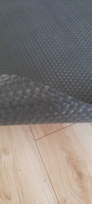 Osłona Balkonowa z TECHNORATTANU 183cm x 130cm Grafitowa