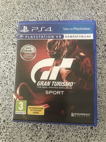 Gran Turismo ps4 gra w polskiej wersji językowej
