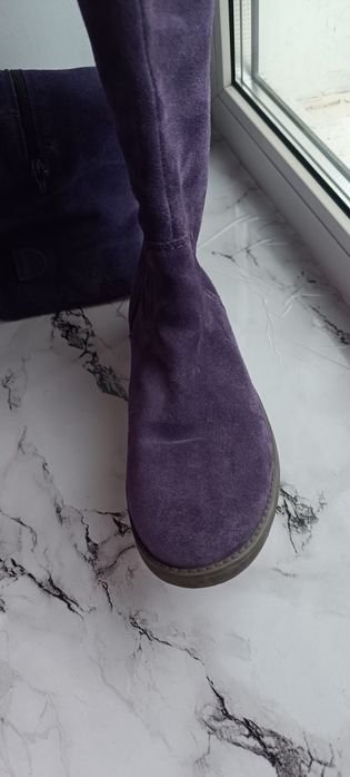 Замшеві чоботи Marco Tozzi