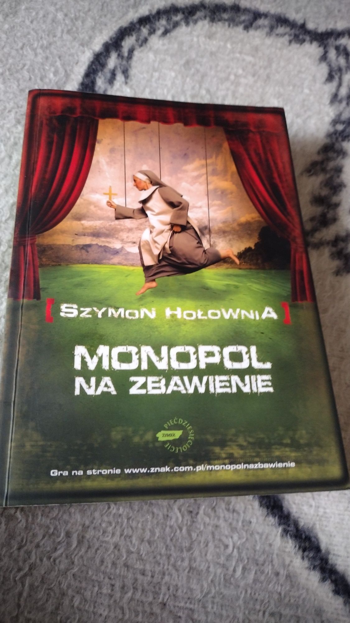 Szymon Hołownia -Monopol na Zbawienie z podpisem autora