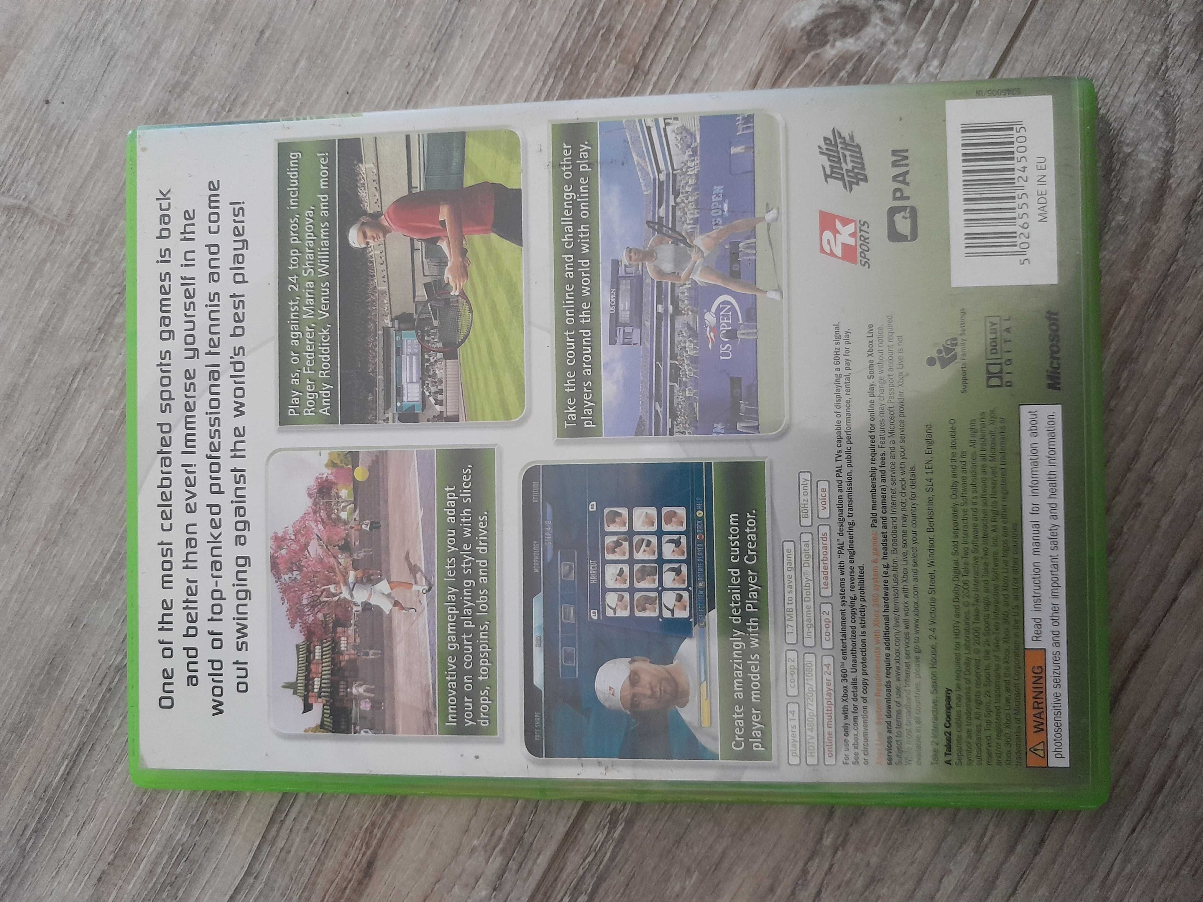 Gra Top Spin 2 Xbox 360