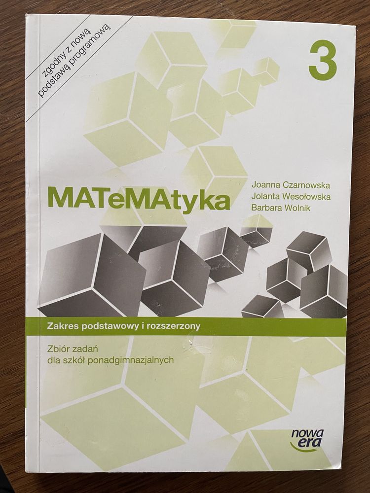 Matematyka 3 Nowa Era zbior zadań