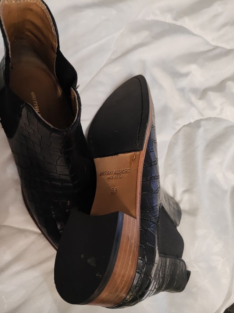 Nowe jesienne buty skórzane