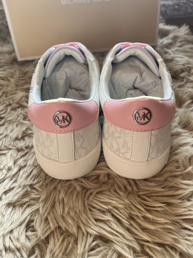 Michael Kors Sneakersy tenisówki trampki logowane monogram mk r 37