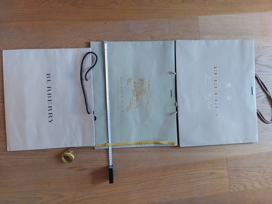 Torby papierowe Burberry