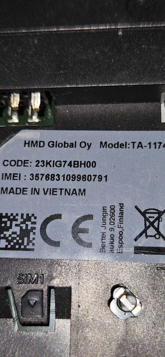 Nokia 105/TA-1174 , тільки англійська