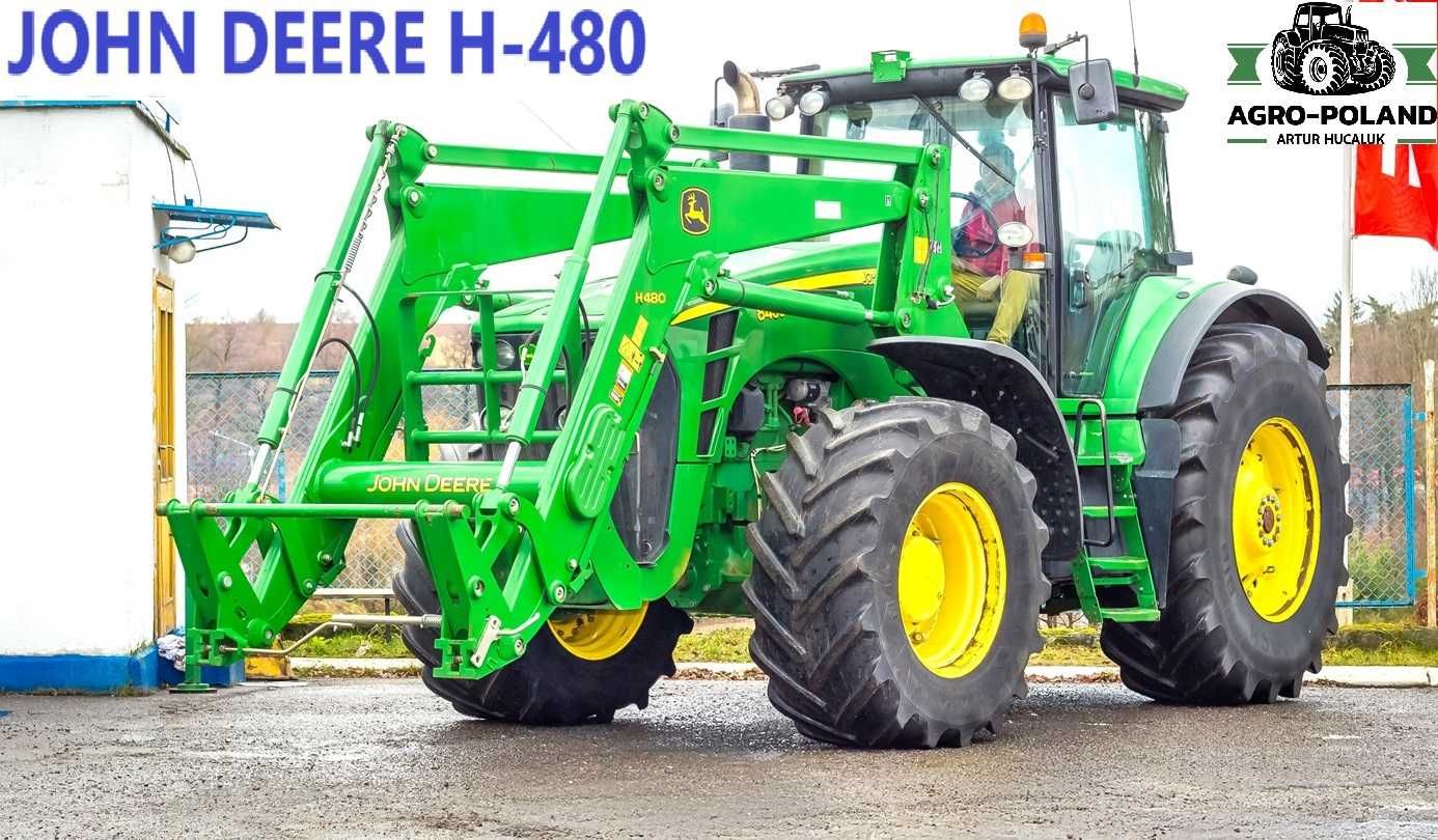 Навантажувач JOHN DEERE H480 - 2016 рік - висота 4,65 м