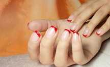 Manicure tytanowy/proszkowy trwałość 4 tyg!