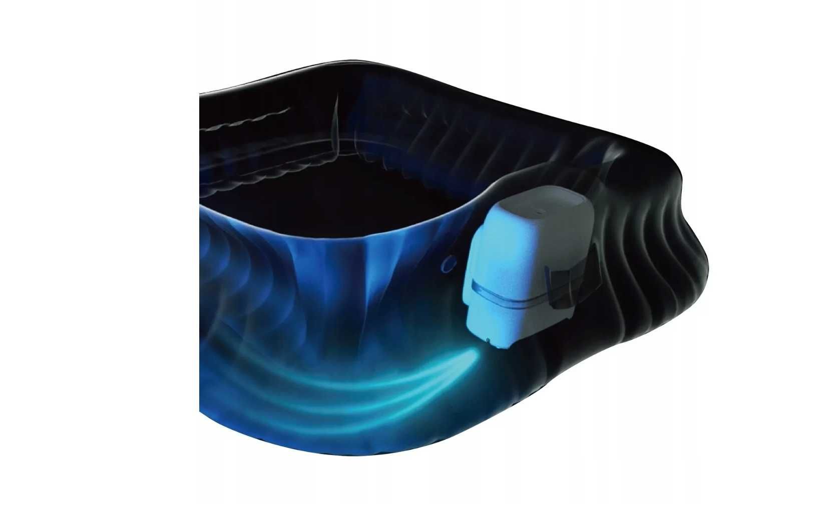 Jacuzzi ogrodowe Dmuchane Mspa Vito 6 osób kwadrat Ozonator! bez Chemi