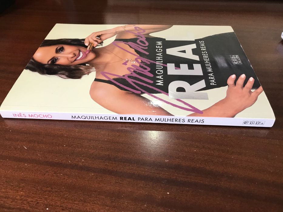 Livro Inês Mocho Maquilhagem Real para mulheres reais