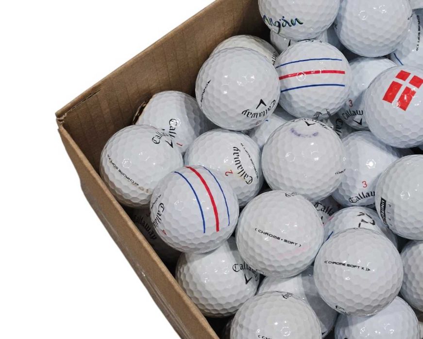 20szt Callaway Chrome Soft / Soft X mix piłki golfowe triple track