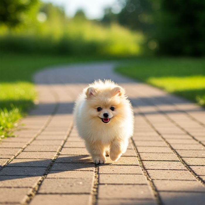 Померанские маленькие щеночки