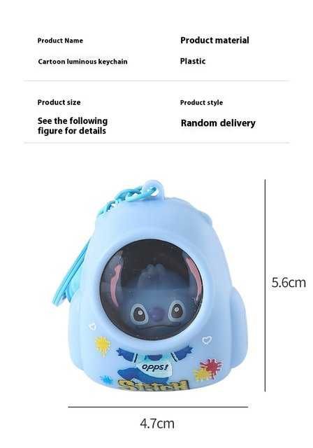 brelok Stitch świecący