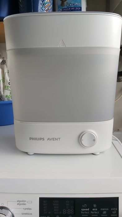 Esterilizador elétrico Advanced, da Philips AVENT - branco medio liso