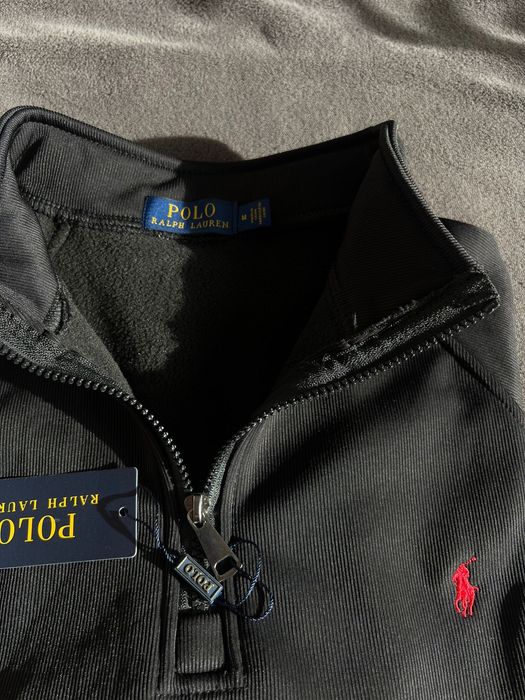 Czarny Half-Zip RL Ralph Lauren
