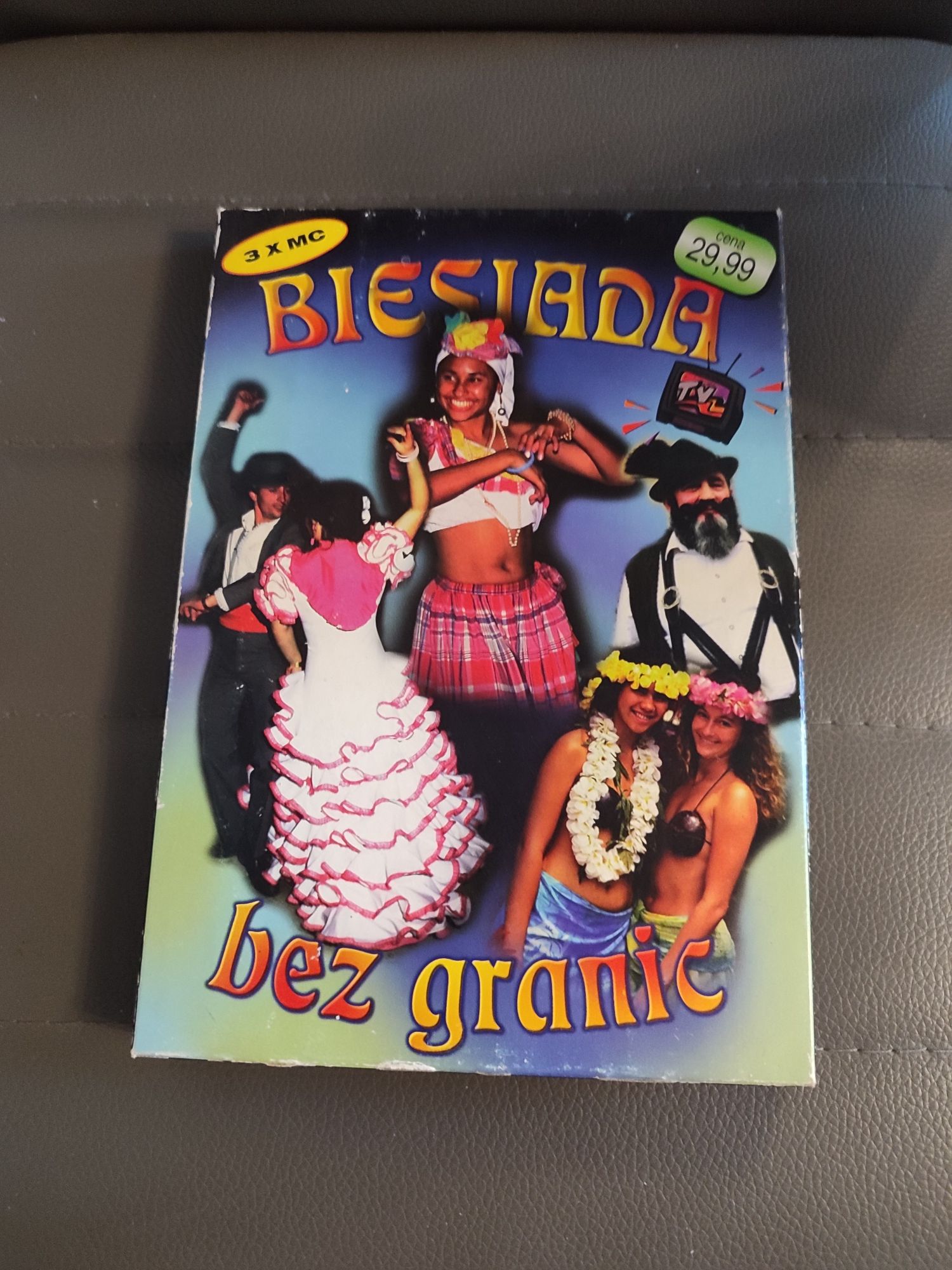 Biesiada bez granic zestaw trzech kaset audio