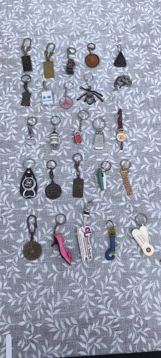 Conjunto de 134 porta chaves