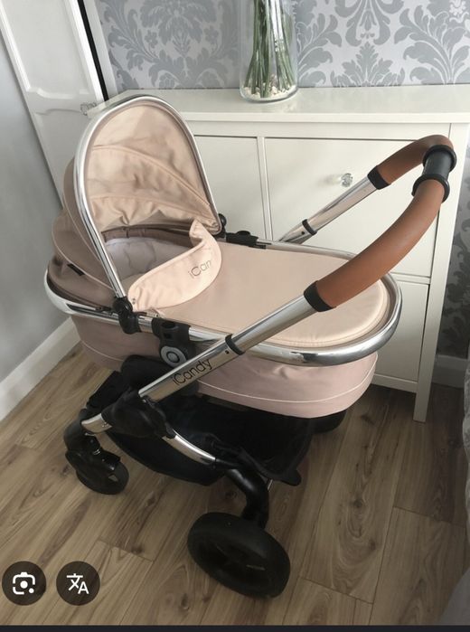 Carrinho Icandy peach+ovo besafe+base isofix