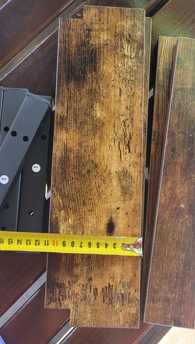 Поличка на стіну 4 гачка