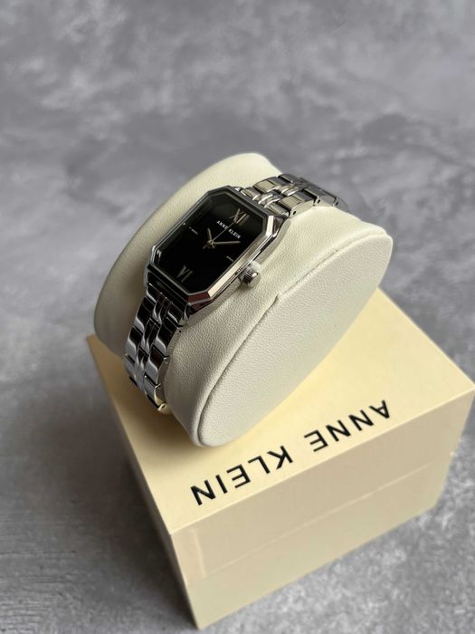 Годинник жіночий Anne Klein AK/3775BKSV жіночий браслет часы касио