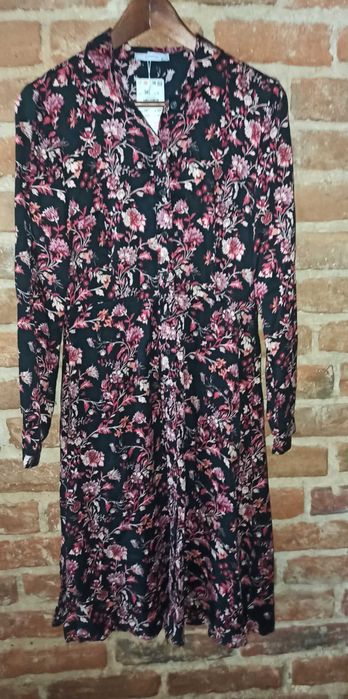 Sukienka midi. Wiskoza. Nowa z metką. Reserved