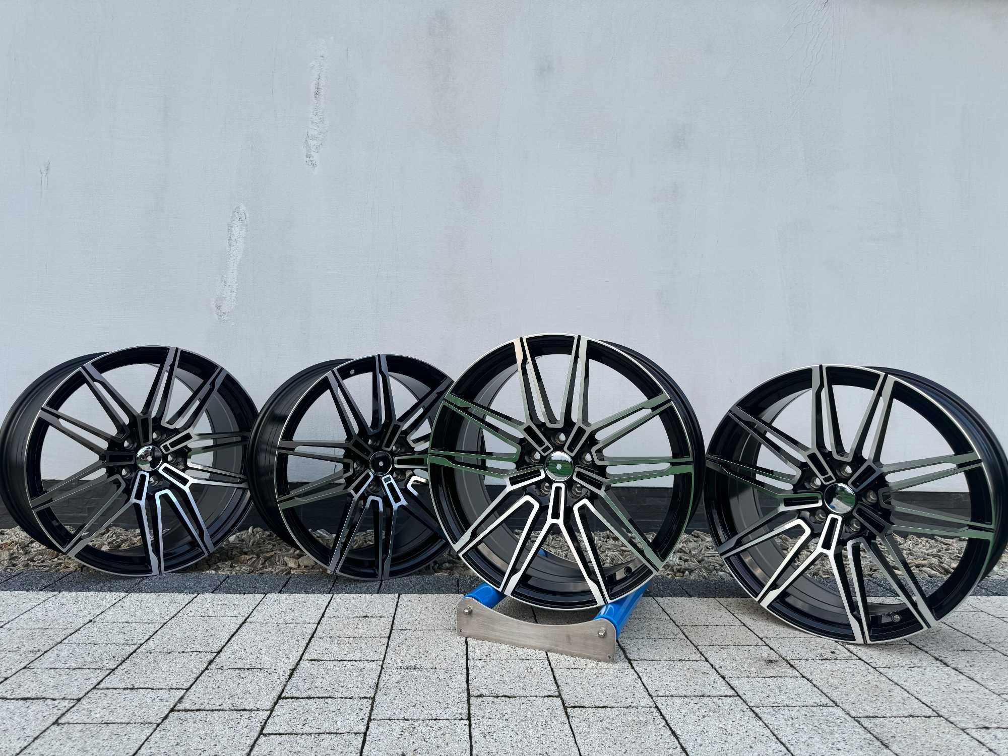 Alufelgi 5x112 Black machined Face 19