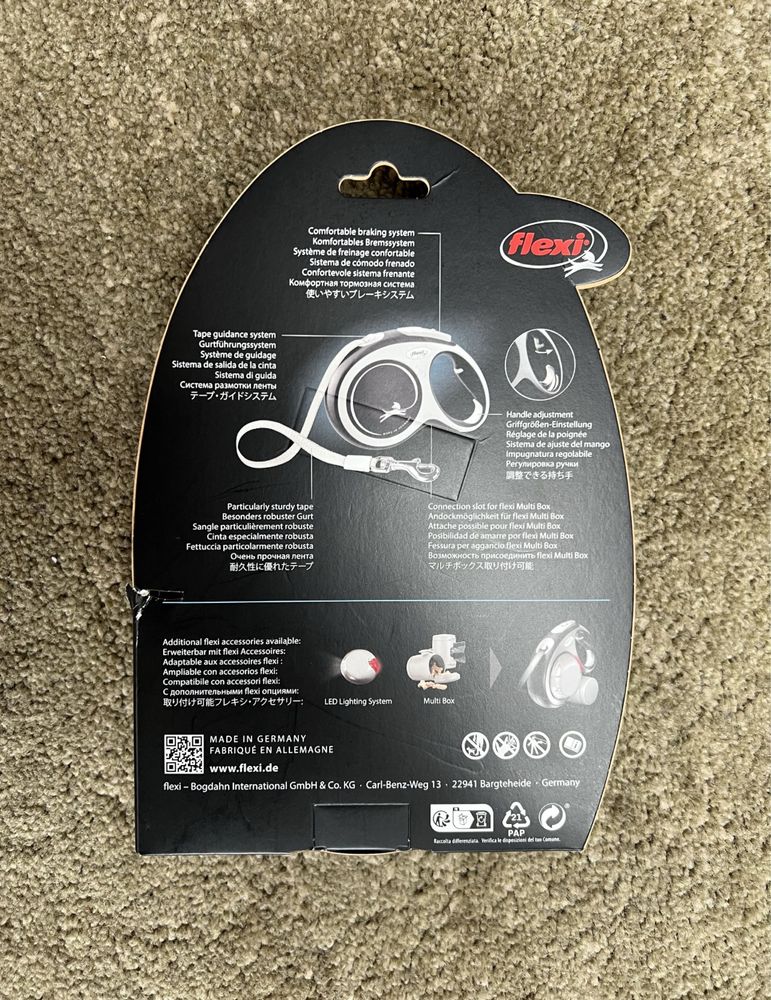 Smycz Flexi Comfort L taśma 8m.max.50kg.