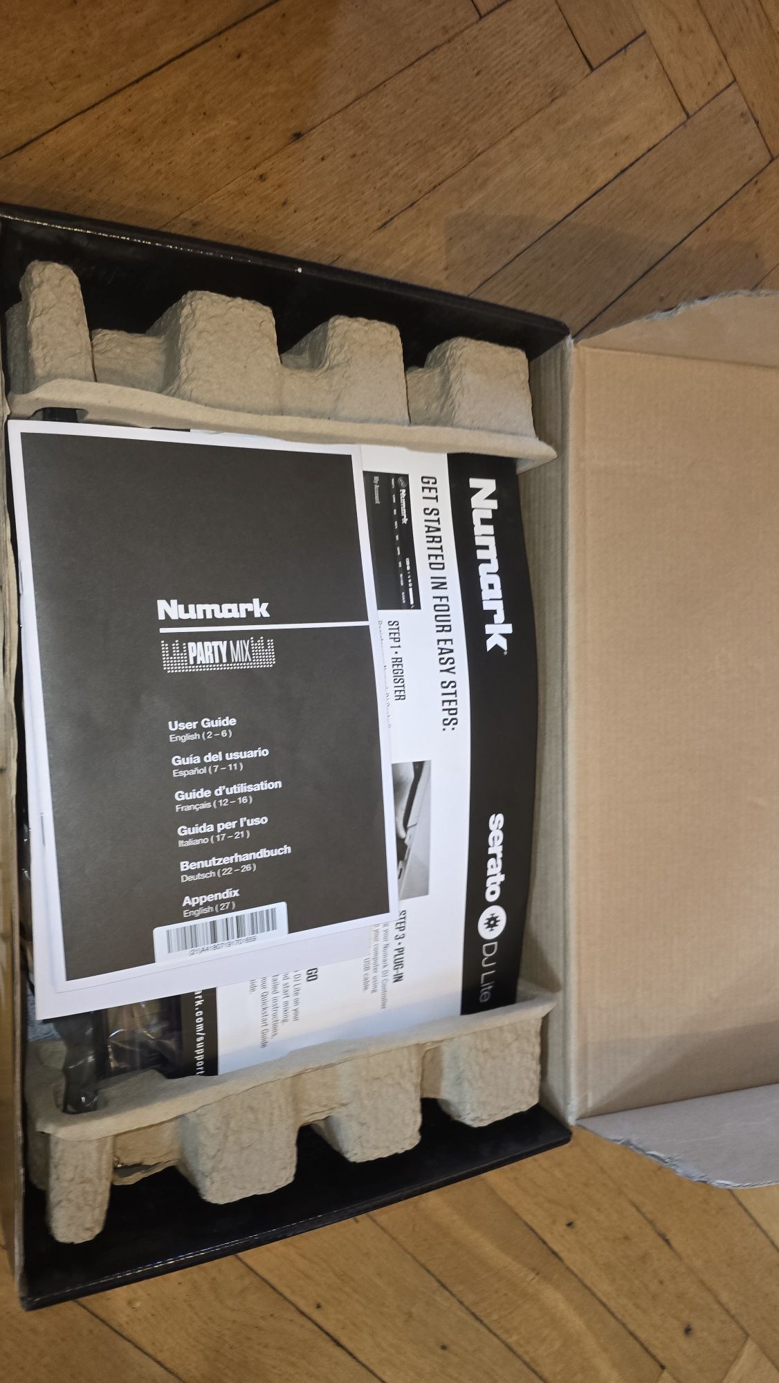 Numark Dj Party Mix mixer usb disco lights