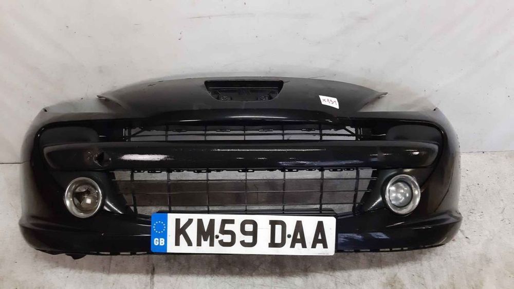 * ZDERZAK PRZÓD PRZEDNI PEUGEOT 207 URBAN MOVE EXL CZARNY HALOGENY