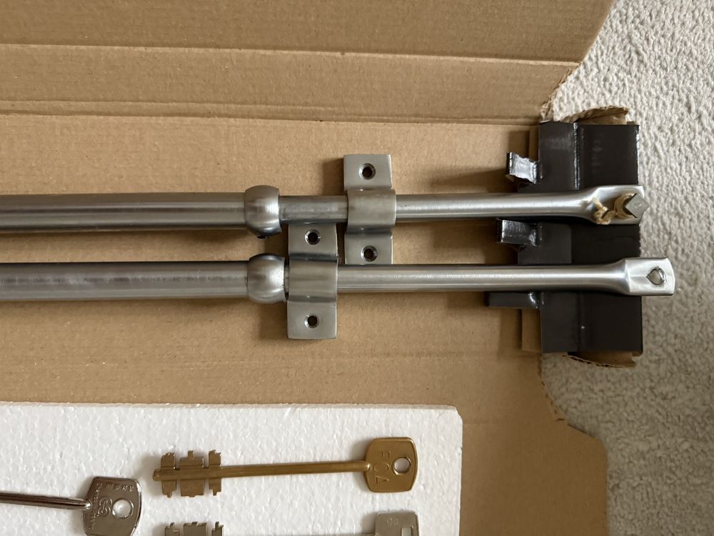 Fechadura FCA (2 trancas, 4 voltas)