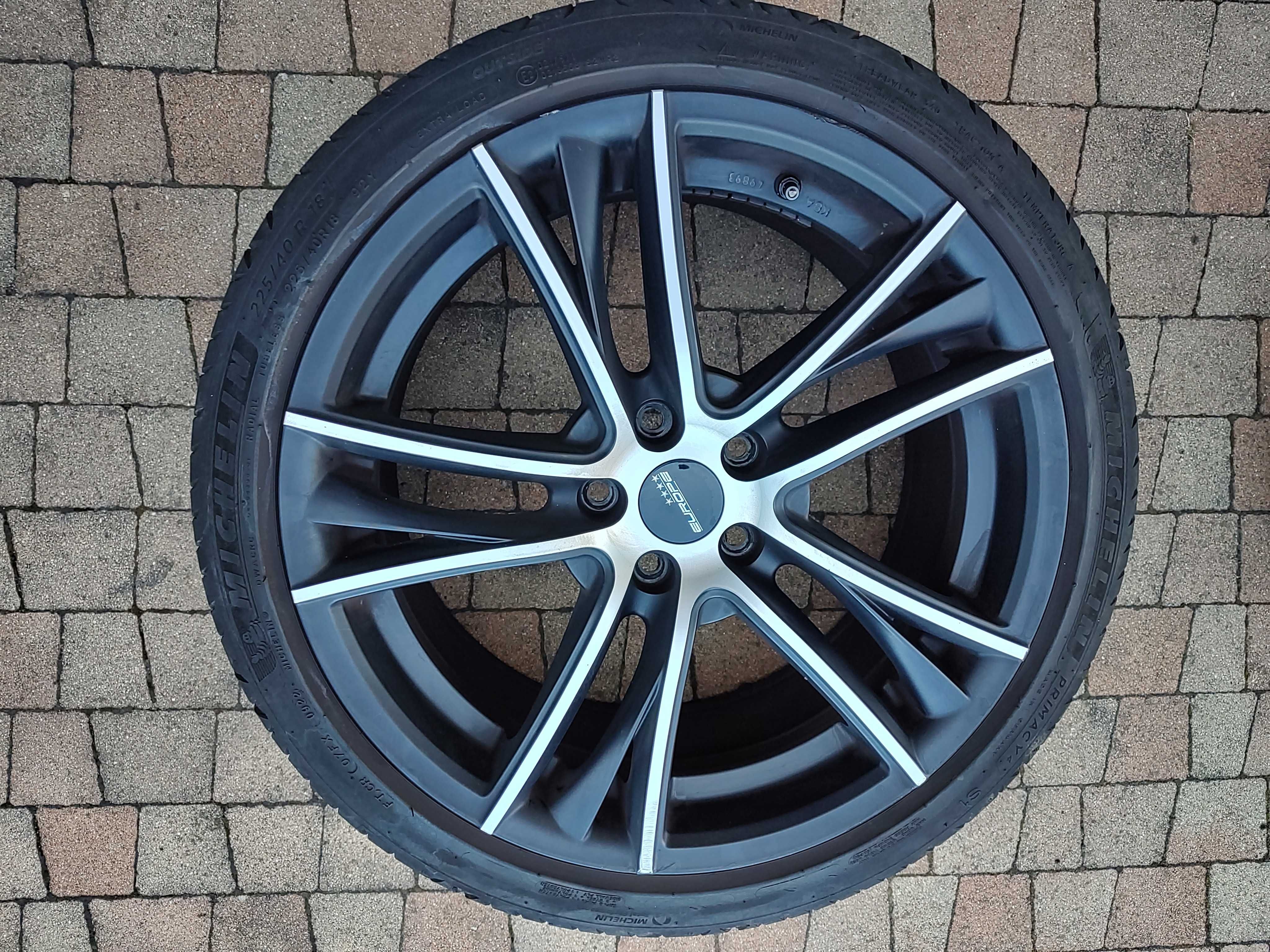 Koła Aluminiowe  PEUGEOT 508 / Citroen / VOLVO 5x108 ET-45 225/45/18