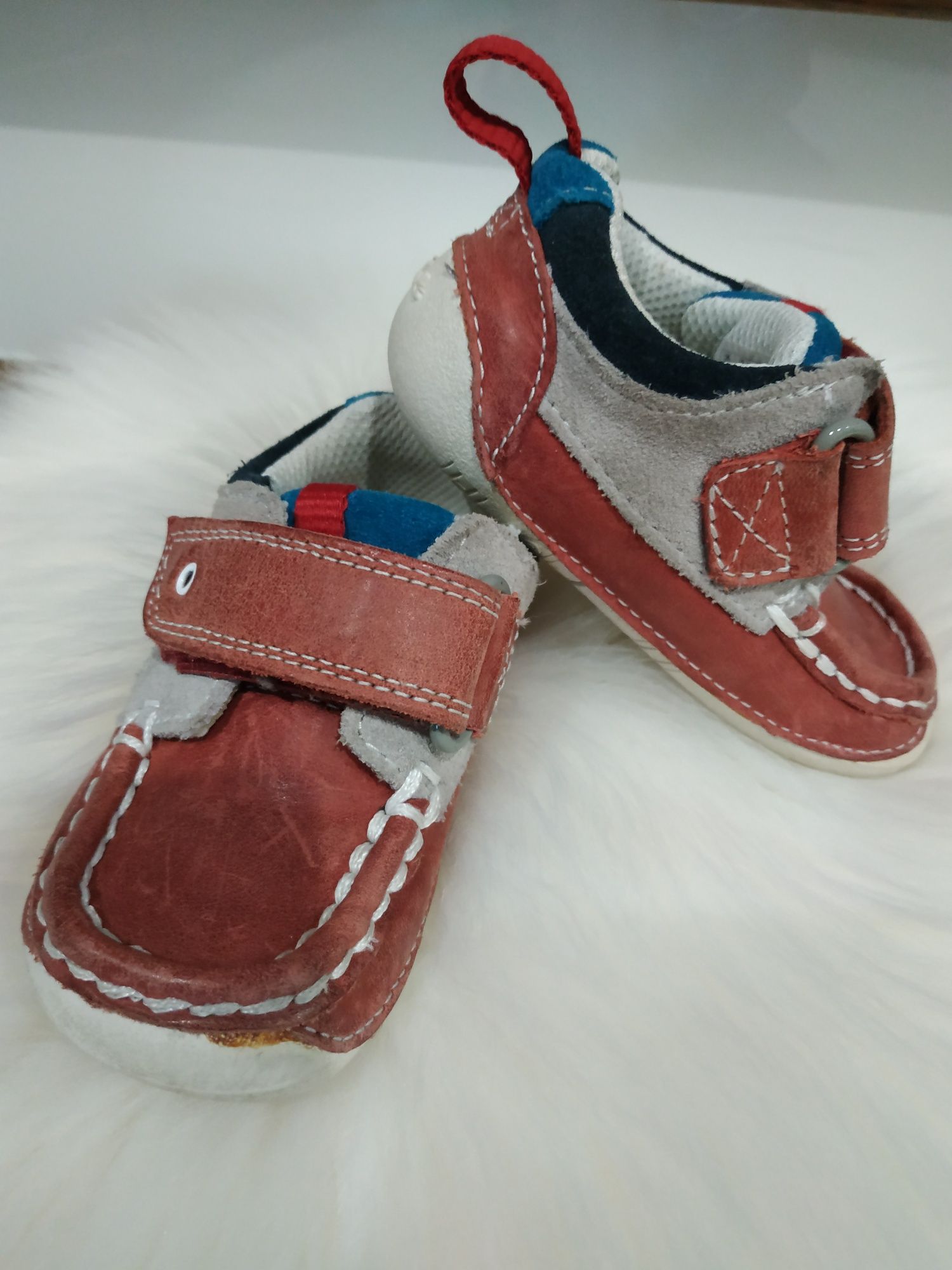 Buciki mokasyny dziecięce Clarks r.19