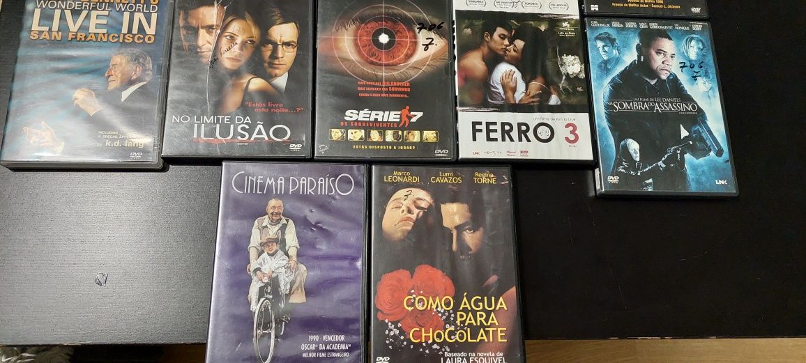 Varios filmes em dvds