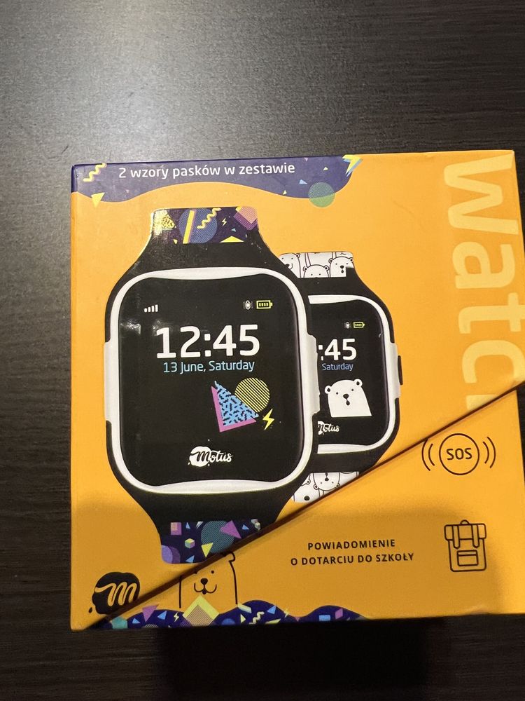 Smartwatch Motus Watchy Teddy z Gps i karta sim+ gwarancja