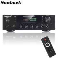 Wzmacniacz Sunbuck AV-80 BT, USB 200W KARAOKE FM
