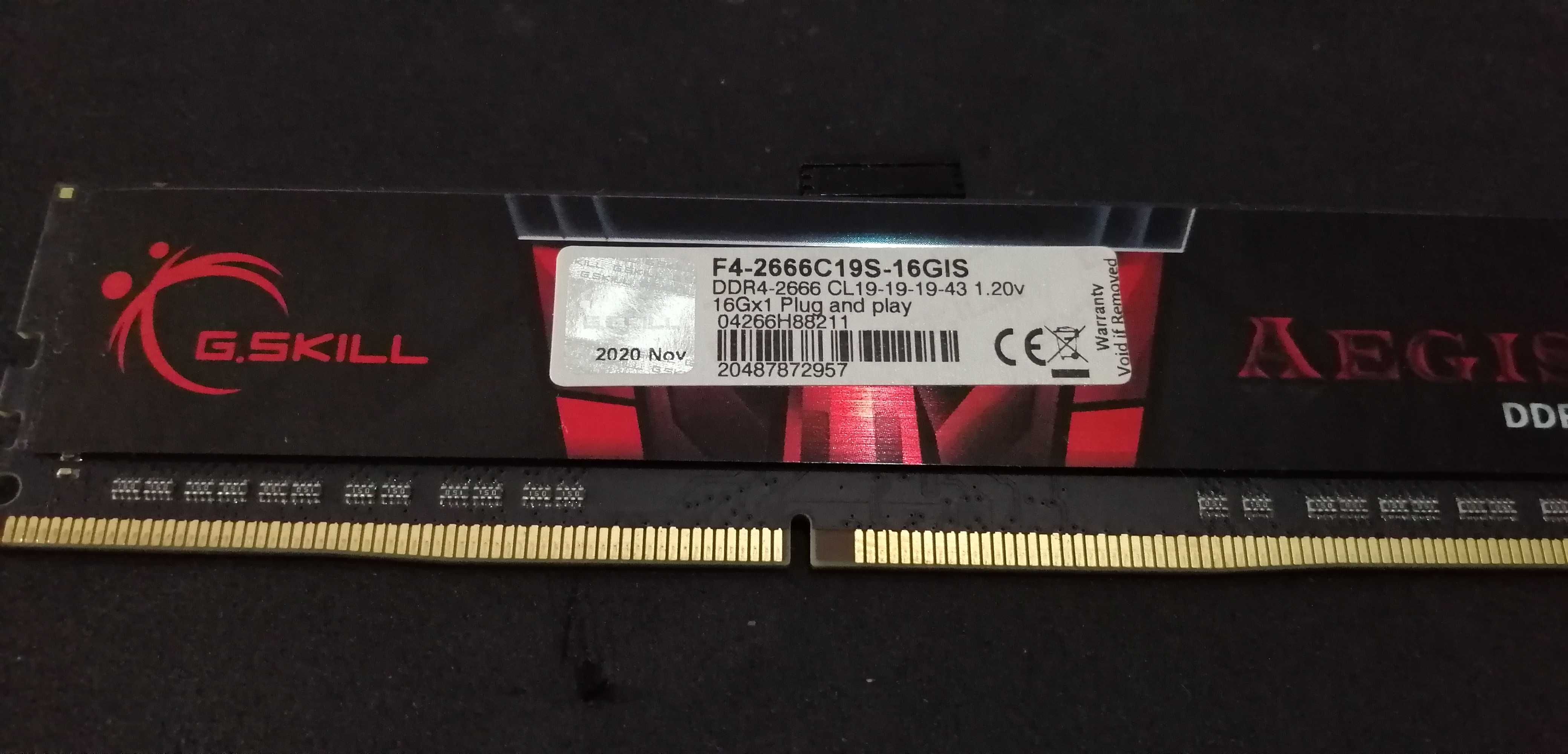 Memória RAM 16Gb